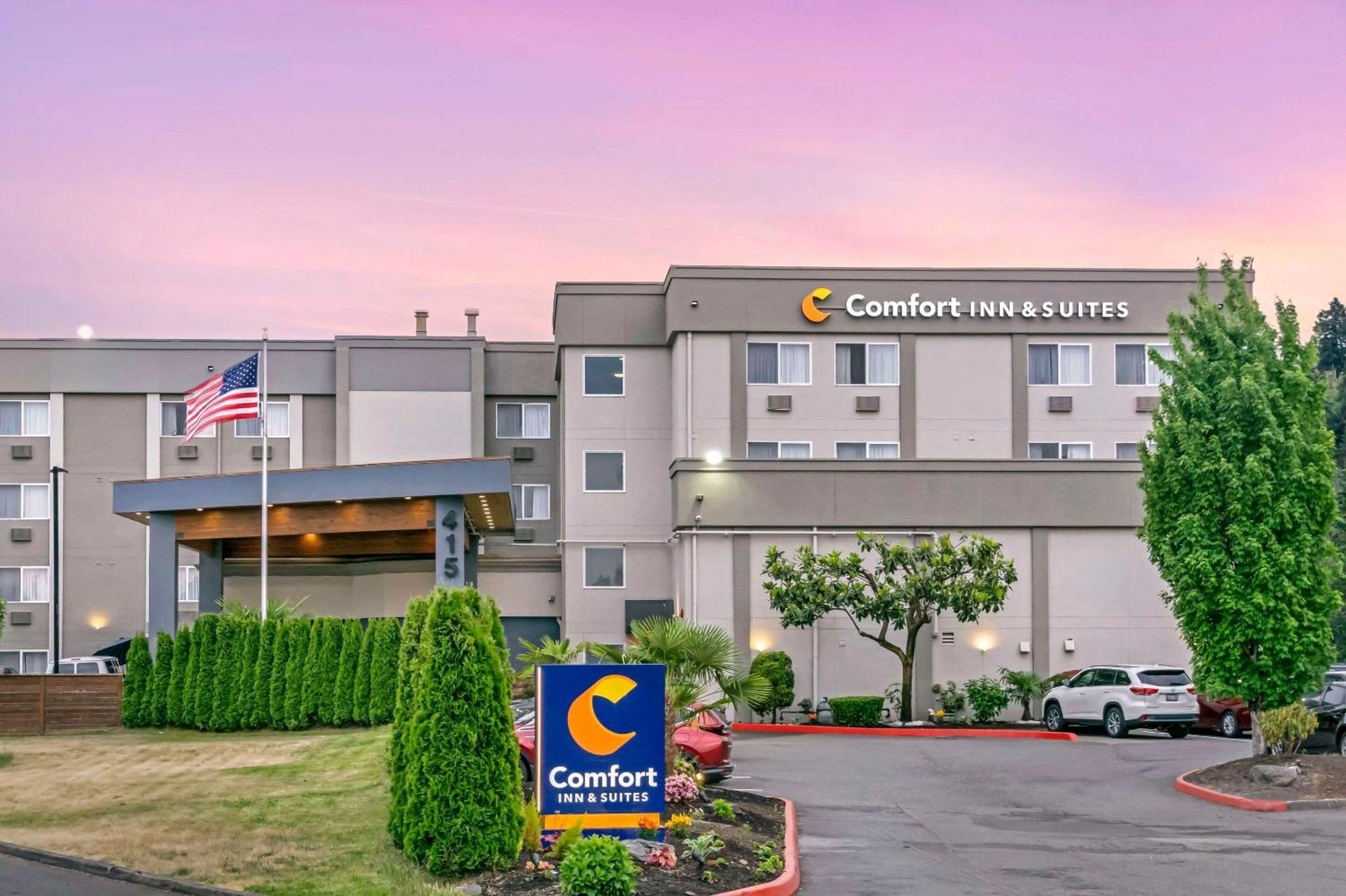 Comfort Inn & Suites Pacific - Auburn Bagian luar foto